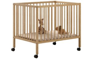 Vipack Dřevěná hrací ohrádka Dino 95 x 75 cm