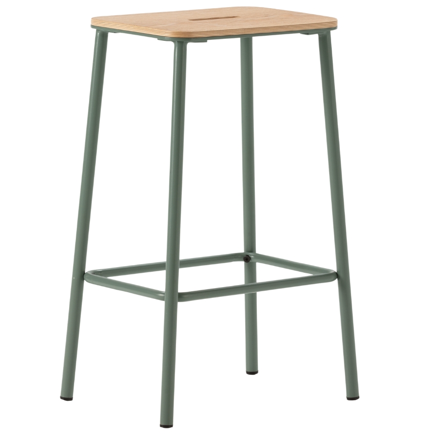 Marckeric Dřevěná barová židle Abba 65 cm