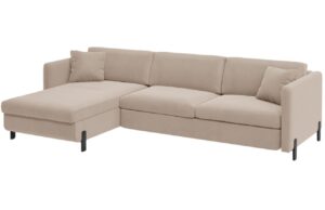 Micadoni Sametová rozkládací pohovka Gloria 260 cm