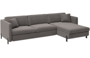 Micadoni Sametová rozkládací pohovka Gloria 280 cm