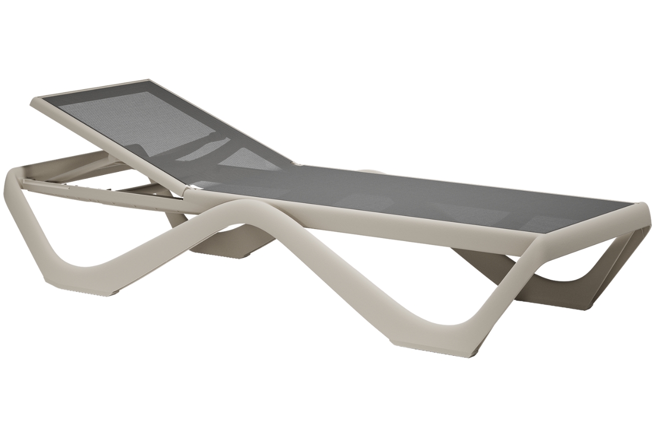 VONDOM Plastové zahradní lehátko LOVE