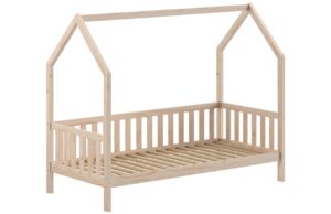Vipack Dřevěná dětská postel Cabane 90 x 200 cm
