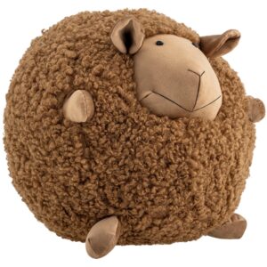 Bloomingville Hnědá plyšová ovce Rubert