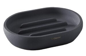 Cosmic Černá miska na mýdlo Saona