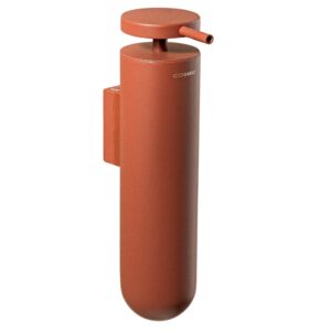 Cosmic Terakotově červený kovový nástěnný dávkovač mýdla Geyser