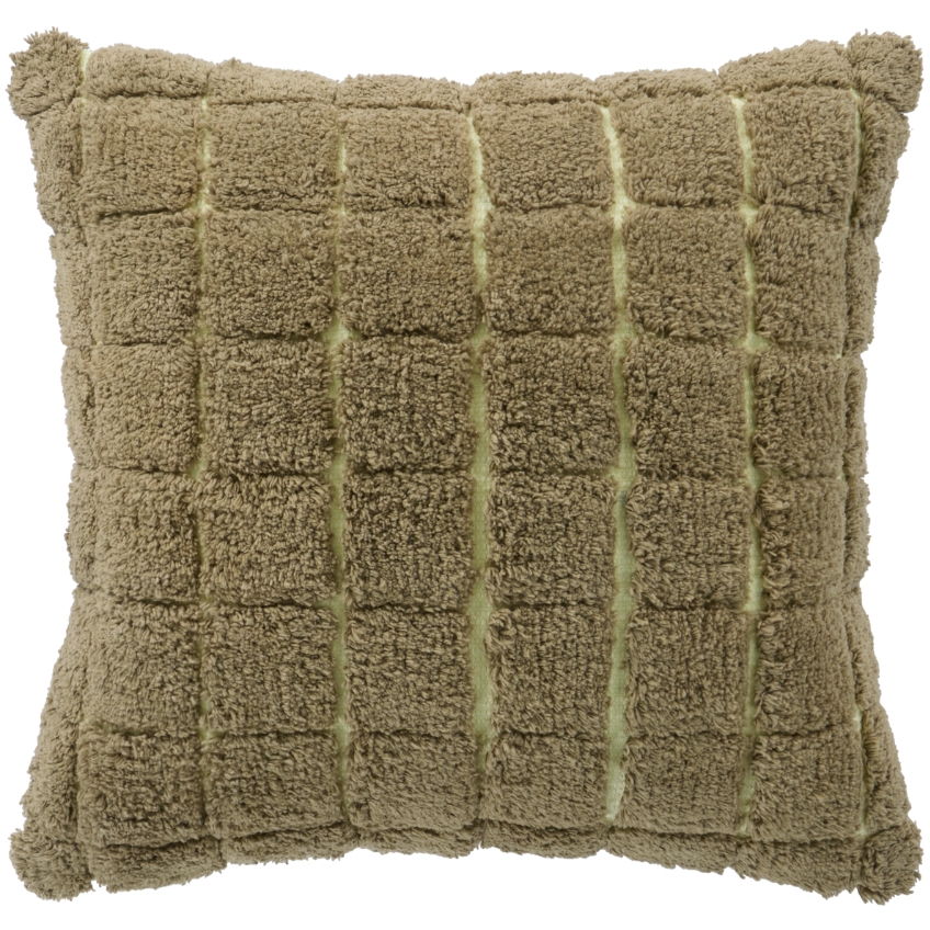 Jotex Zelený bavlněný povlak na polštář ERIN 50 x 50 cm