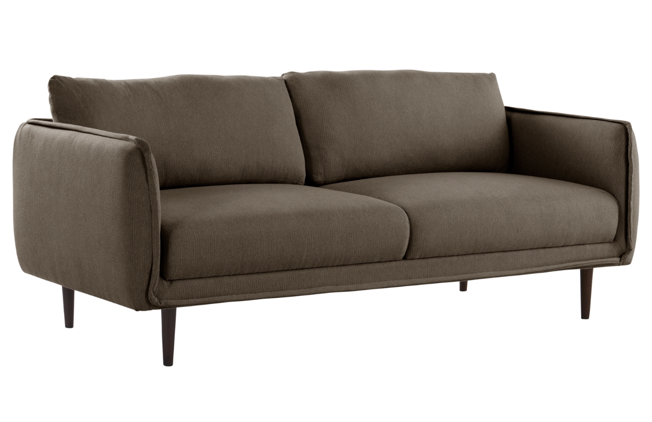 Jotex Hnědá žinylková pohovka NELSON 199 cm