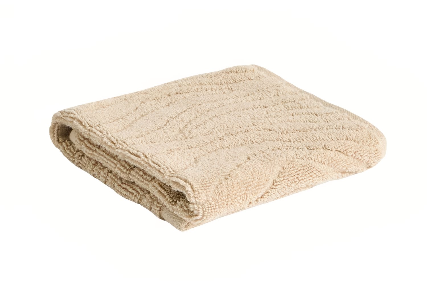 Kave Home Běžový bavlněný ručník Dalira 30 x 50 cm