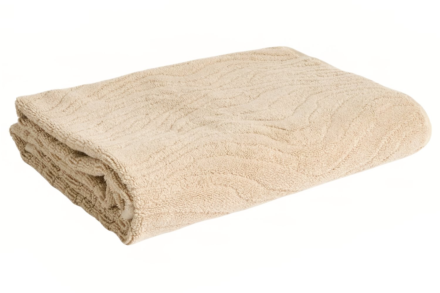 Kave Home Béžová bavlněná osuška Dalira 70 x 140 cm