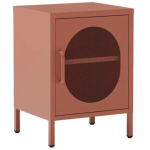 Marckeric Kovový noční stolek Diora 40 x 35 cm