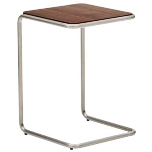 Kave Home Vyšší ořechový odkládací stolek Tarsel 42 x 42 cm