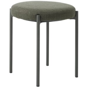 Unique Furniture Olivově zelená čalouněná stolička Pelican 48 cm