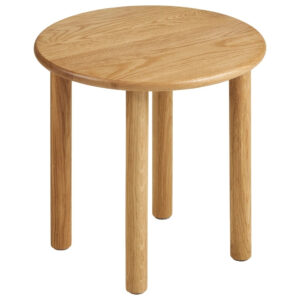 Nordic Living Dubový odkládací stolek Jena 40 cm