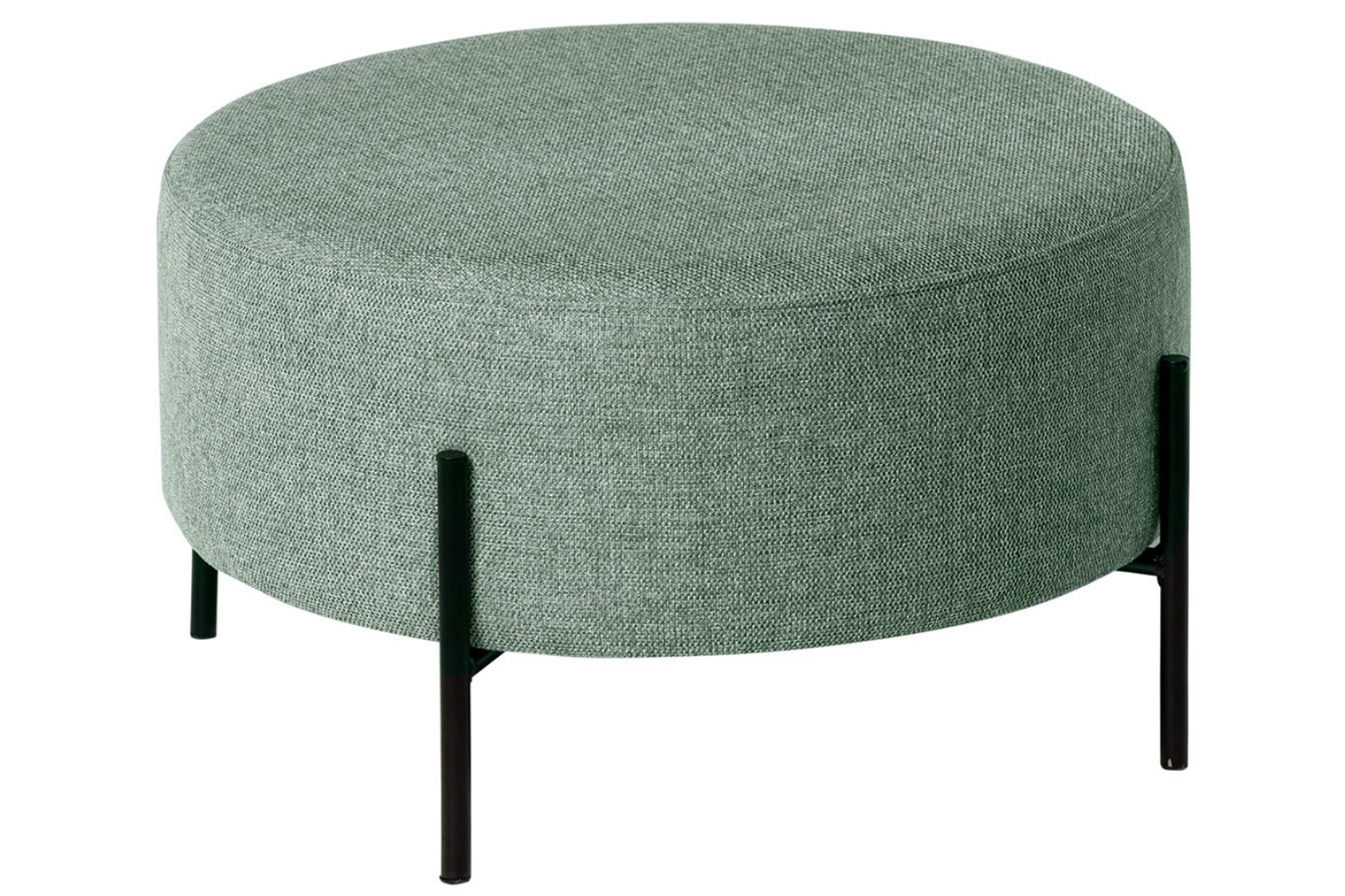 Zelený taburet Somcasa Camilo 60 cm