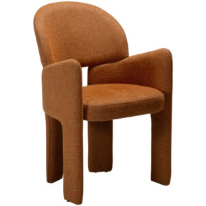 ​​​​​Dan-Form Oranžová bouclé jídelní židle DAN-FORM Aole