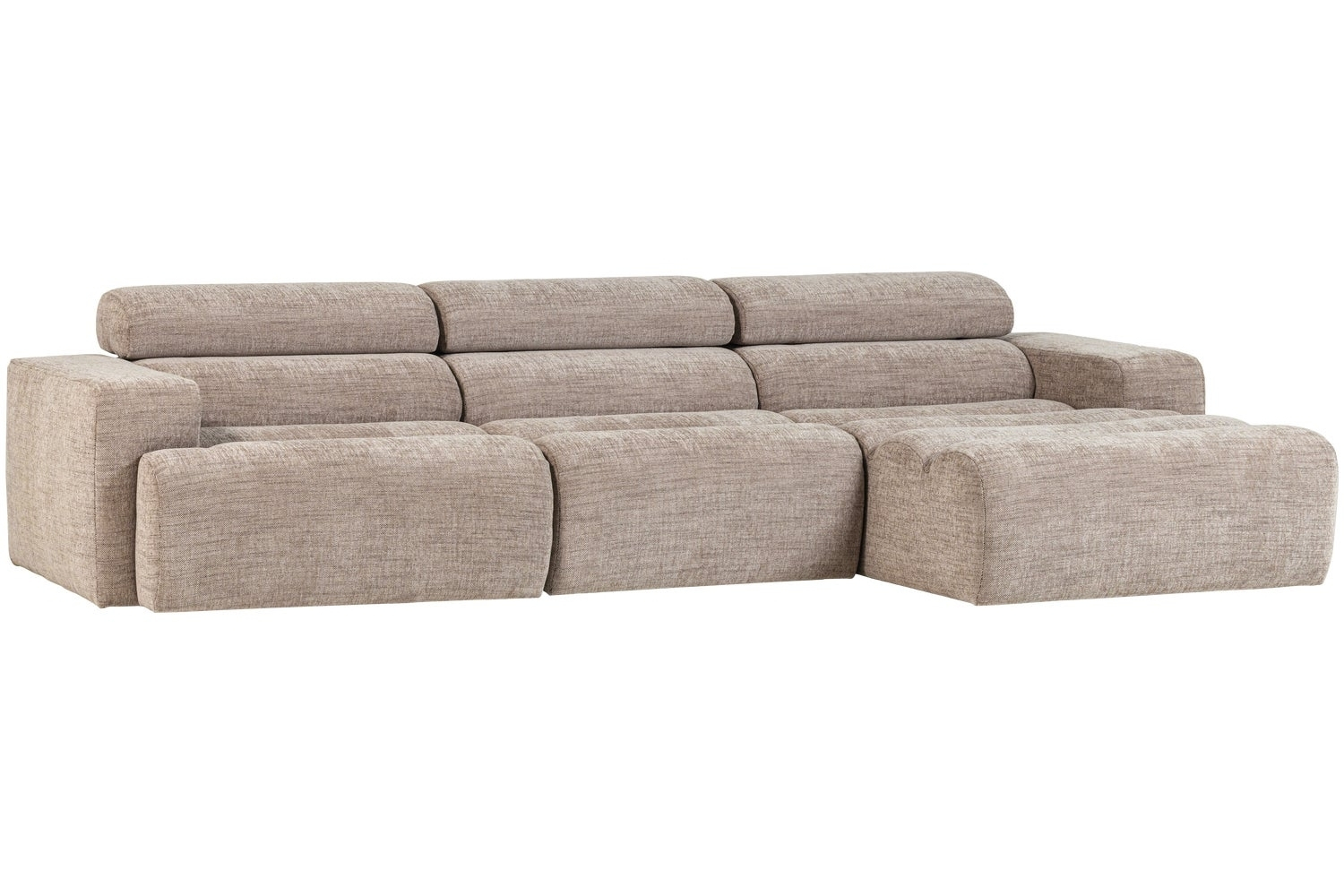 WOOOD Béžová rohová pohovka Novi 300 cm