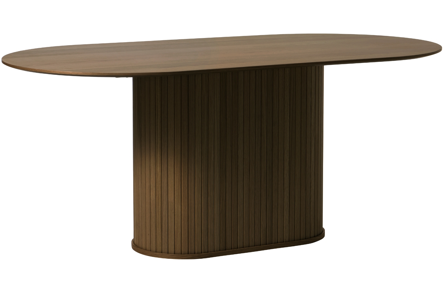 Unique Furniture Tmavý dubový jídelní stůl Nola 180 x 95 cm