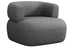 Windsor & Co Šedé křeslo Aldrin