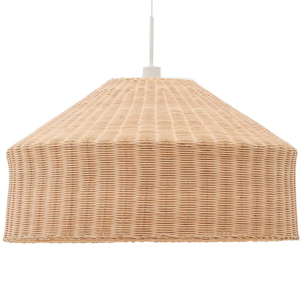 Kave Home Ratanové stínidlo Ennia  Ø 65 cm
