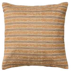 Kave Home Béžovo-hnědý bavlněný povlak na polštář Tavina 50 x 50 cm