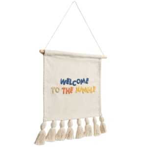 Kave Home Bavlněná nástěnná dekorace Tandani 50 x 40 cm