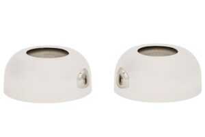 Kave Home Set dvou nerezových stojánků na vejce Nirela