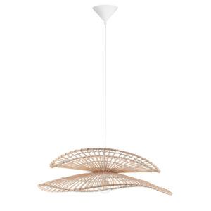 Nova Luce Ratanové závěsné světlo Artic 60 cm