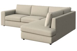 Rodier Béžová rohová pohovka Baga 297 cm