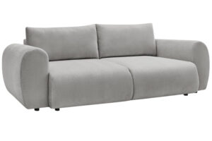 Bobochic Paris Světle šedá rozkládací pohovka Lucien 257 cm