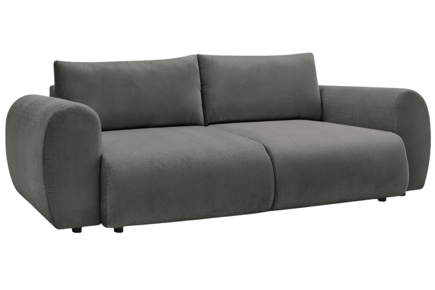 Bobochic Paris Šedá rozkládací pohovka Lucien 257 cm