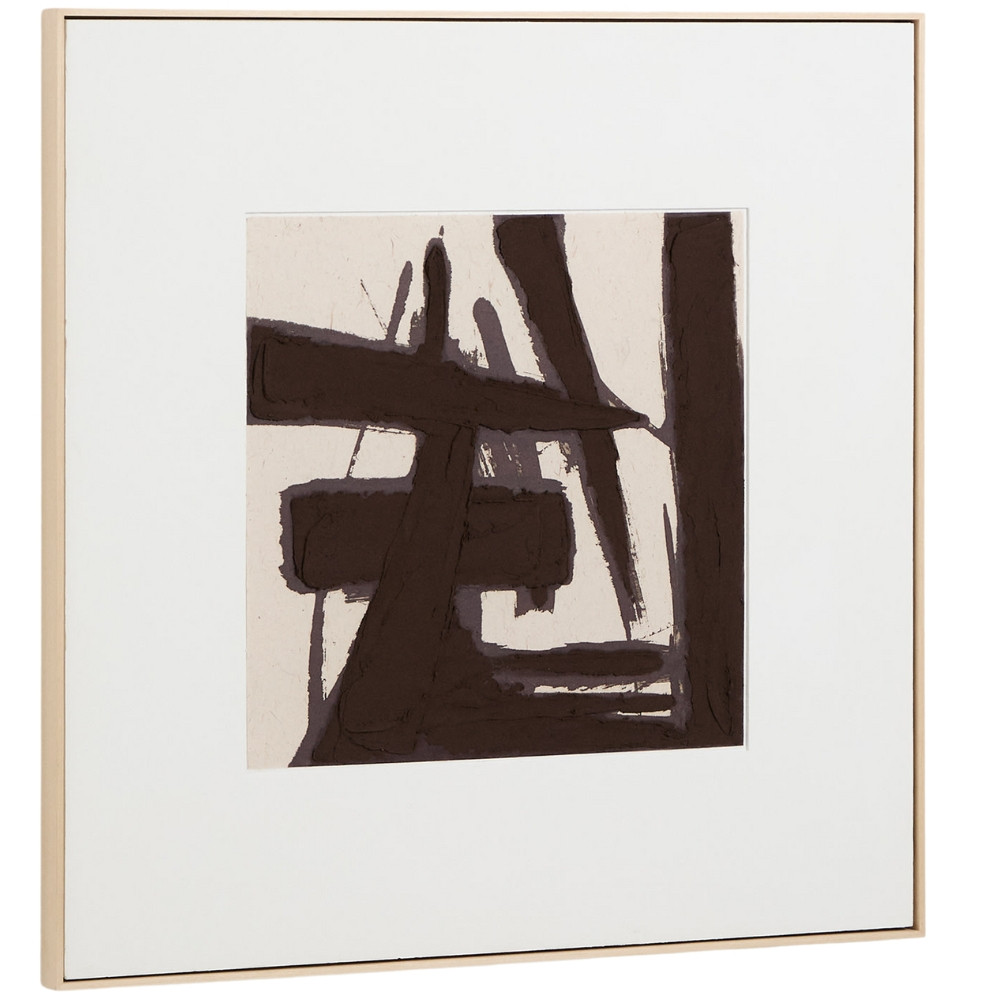 Kave Home Abstraktní obraz Arilan 100 x 100 cm