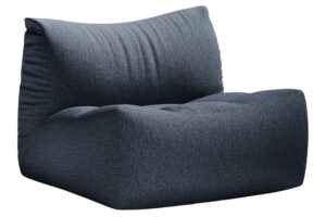 Micadoni Tmavě modré křeslo Tove