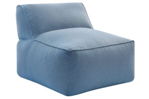 Bobochic Paris Tmavě modré zahradní křeslo Riviera