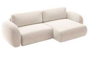 Maison Heritage Světle béžová rozkládací pohovka Kora 262 cm