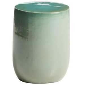 Kave Home Zelený zahradní stolek Mesquida 35 cm