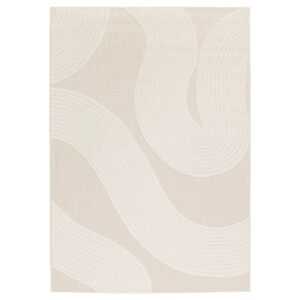 Fargotex Světle béžový zahradní koberec Via 160 x 230 cm