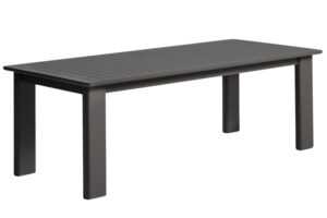 Kave Home Šedý rozkládací zahradní stůl Livorno 233/350 x 100 cm